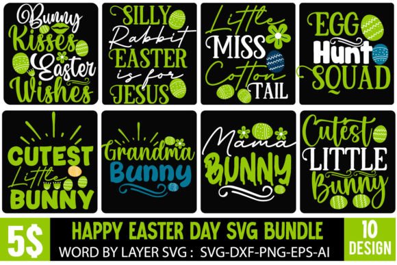 Download Happy Easter Day SVG Bundle - Happy easter day Collection