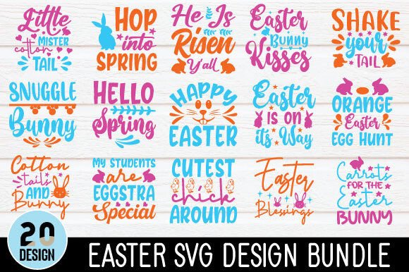 Download Easter SVG Design Bundle - Premium Resources