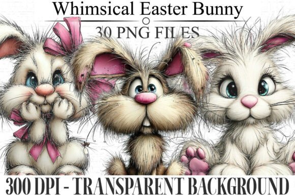 Download Whimsical Easter Bunny PNG Bundle - Whimsical easter Collection